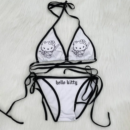 Evil Sanrio Bikini Set