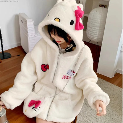 Kitty Fleece Zipper