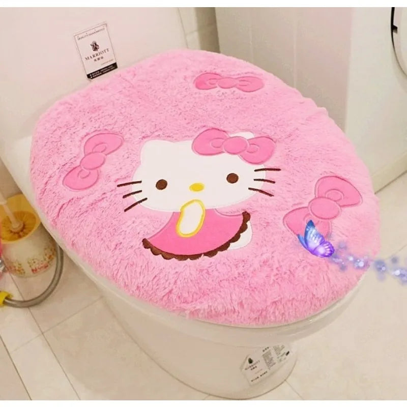 Kitty Toilet Decoration Set