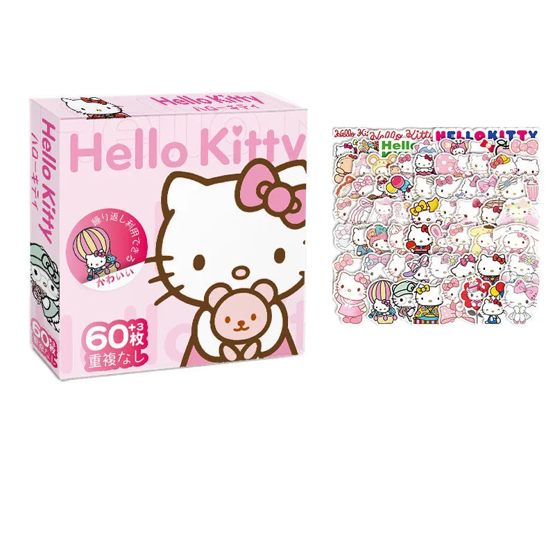 60Pcs Sanrio Stickers