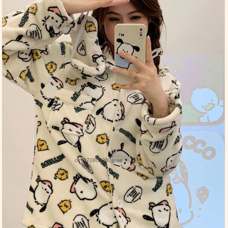 Pochacco Pajamas Set