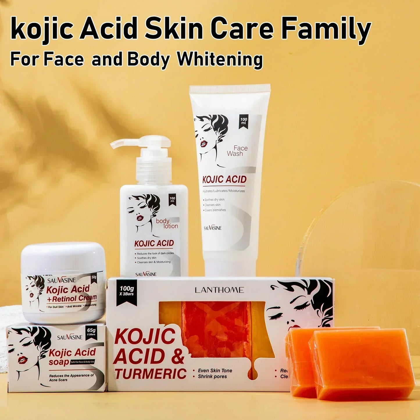 Kojic Acid Skin Care Set