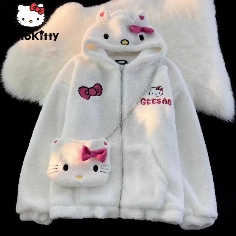 Kitty Fleece Zipper