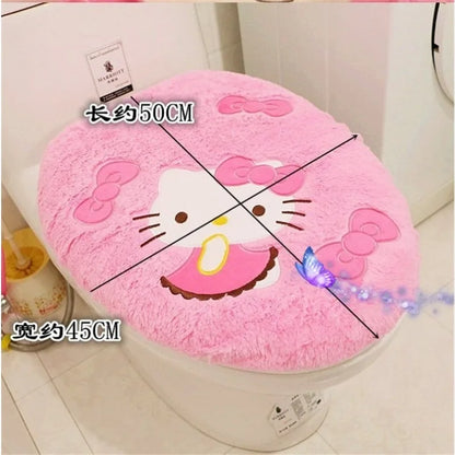 Kitty Toilet Decoration Set