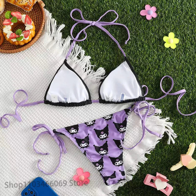 Kuromi Bikini Set