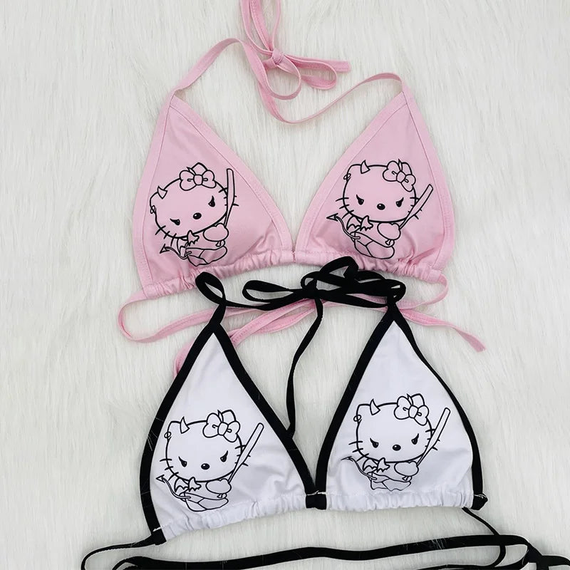 Evil Sanrio Bikini Set